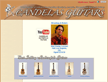 Tablet Screenshot of candelas.com